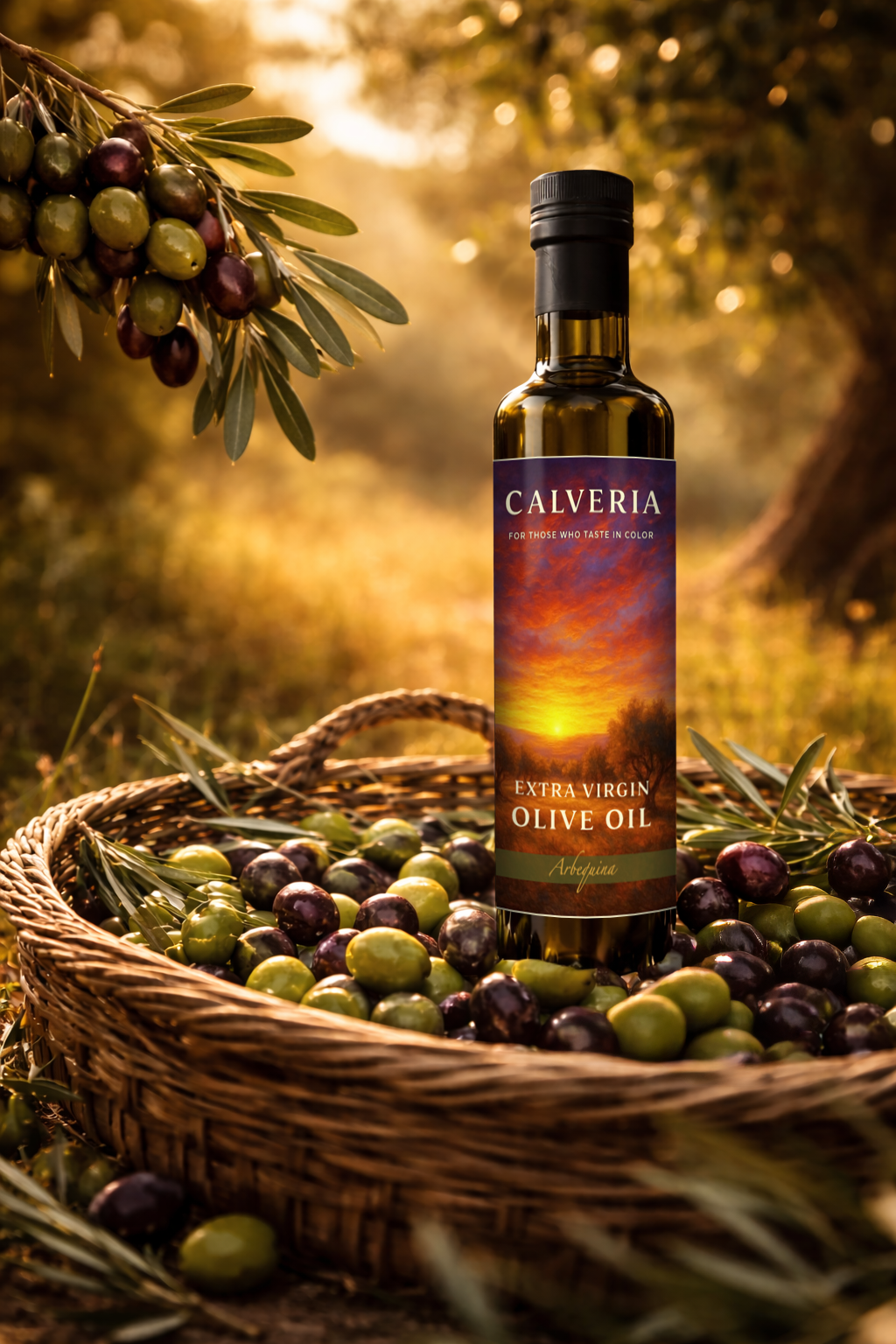 Calveria bottle at the estate, signed by origin